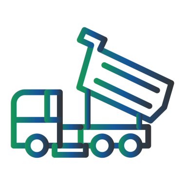 truck. web simple illustration