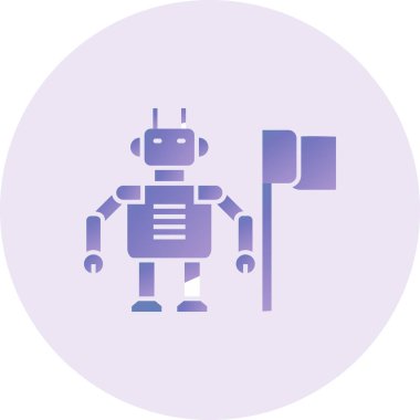 Devrim. Web simgesi basit tasarım