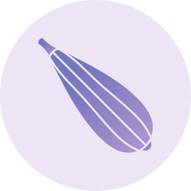 Luffa Vector lyph Icon Design