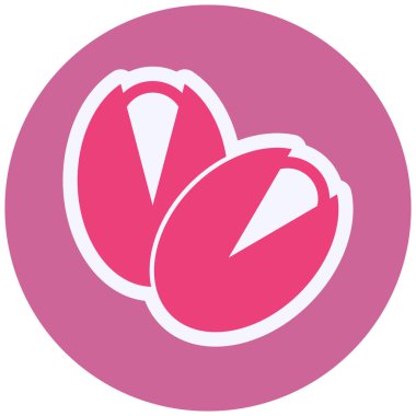 Pistachios Vector lyph Icon Design