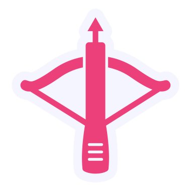 simple web interface illustration of arrow 