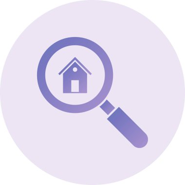 Arama simgesinin vektör illüstrasyonu