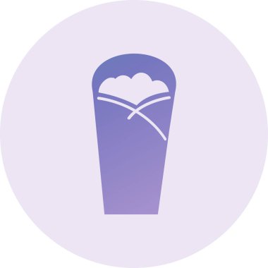 Doner Kebab web icon vector illustration 