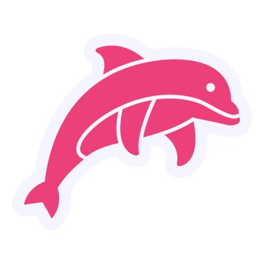 yunus web simgesi vektör illüstrasyonu