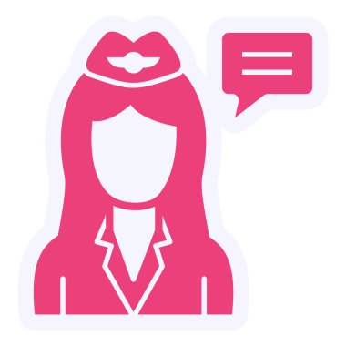 Announcement . web icon simple illustration