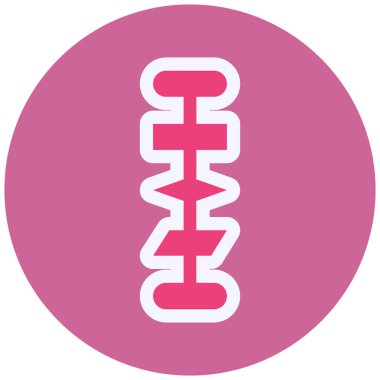 vector illustration of Algorithm  icon