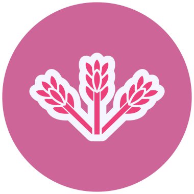 Asparagus Vector Glyph Icon Design