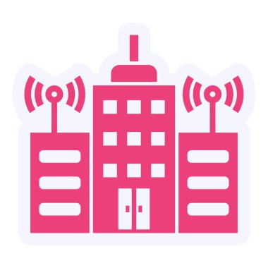 vector illustration of modern Urbanism icon