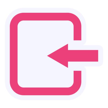 İmzala. Web simgesi basit tasarım