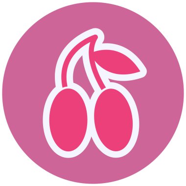 Jambolan Vector lyph Icon Design