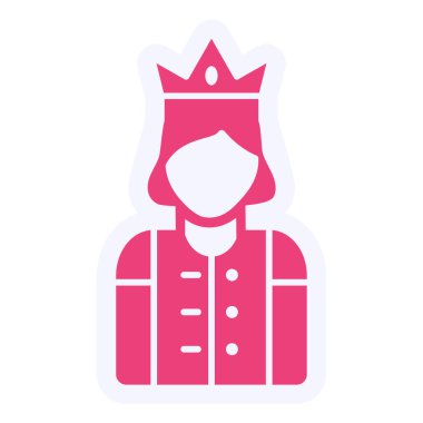 Prenses vektör çizim 