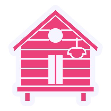 ev simgesi vektör illüstrasyonu