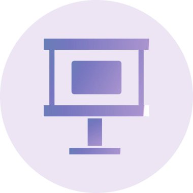 Info holder web icon, vector illustration 