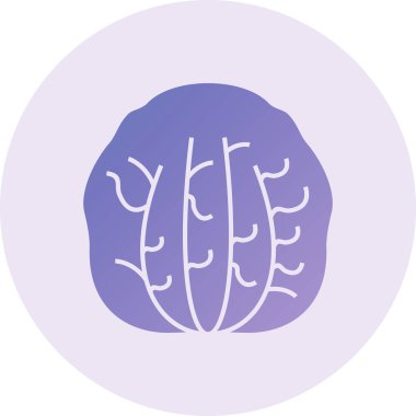Radicchio Vector Glyph Icon Design