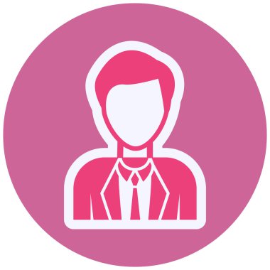 Manager Vector Glyph Icon Design