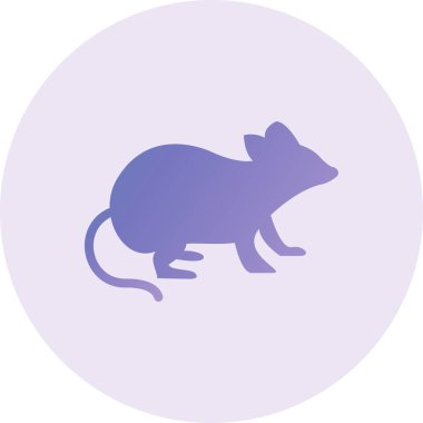 Rat web icon vector illustration