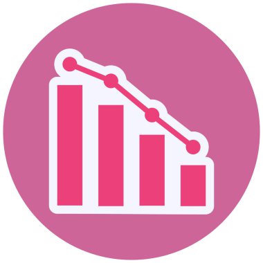 Grafiğin vektör illüstrasyonu