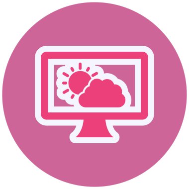 Tahmin Vektörü Kabartma Simgesi Tasarımı