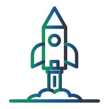 Uzay mekiği vektör simgesi