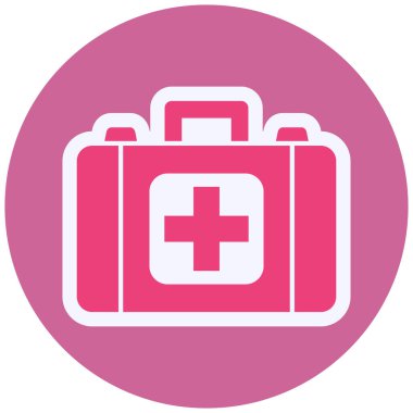 İlk yardım kiti vektör illüstrasyonu 