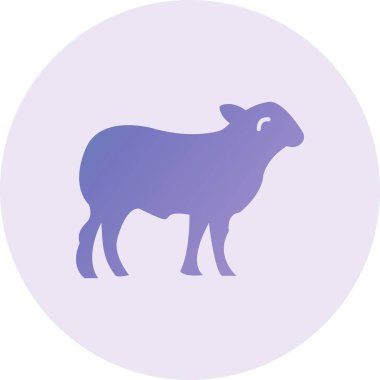 Sheep  web icon vector illustration 