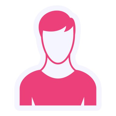 Adamım. Web simgesi basit tasarım