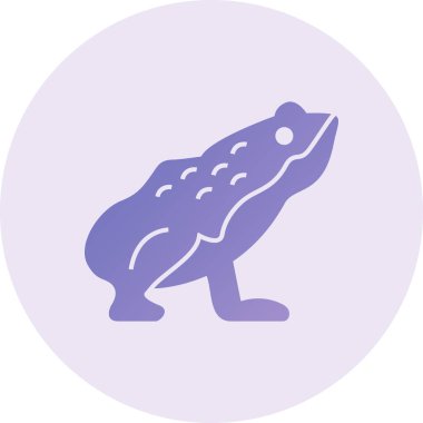 Frog  web icon vector illustration