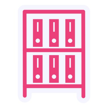 Library Vector Glyph Icon Design