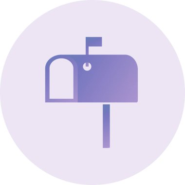 E- posta simgesi vektör illüstrasyonu