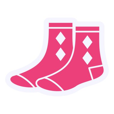 çorap vektör çizim