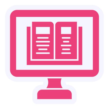 Online Learning Vector Glyph Icon Design