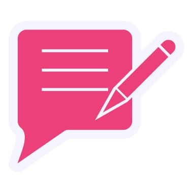 Geri besleme simgesi vektör illüstrasyonu