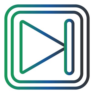 Atla. Web simgesi basit illüstrasyon