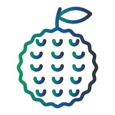 Jackfruit Vector lyph Icon Design