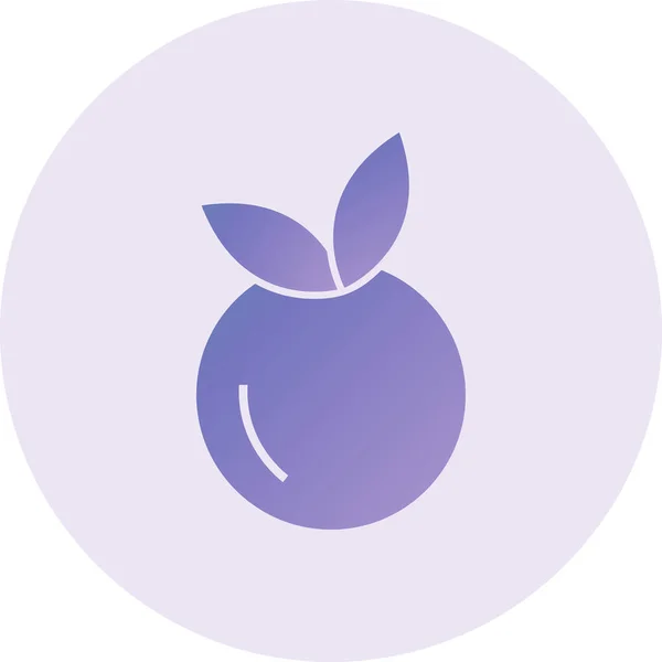 Berry Vector Glyph Icon Design — стоковий вектор