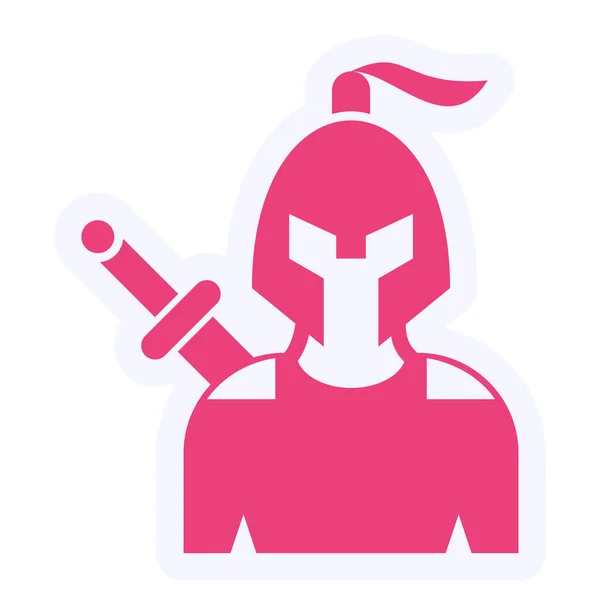 Character Vector Glyph Icon Design — ストックベクタ