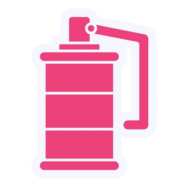 Water Tap Icon Outline Illustration Coffee Mug Vector Icons Web — ストックベクタ