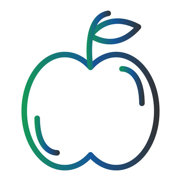 apple. web icon vector illustration