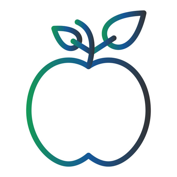 apple. web icon vector illustration