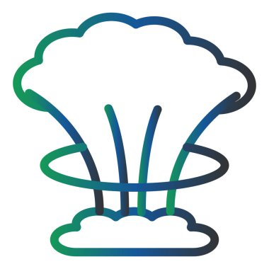 unique vector illustration of Explosion 