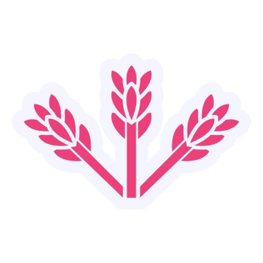 Asparagus Vector Glyph Icon Design