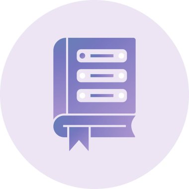 Database Vector Glyph Icon Design