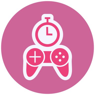 Latency Vektör Şekil Simgesi Tasarımı 