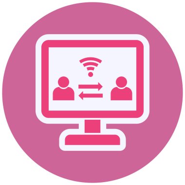 kullanıcı arayüzü simgesi, vektör illüstrasyonu 