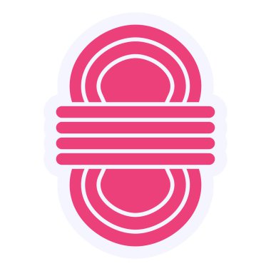 Rope web icon vector illustration