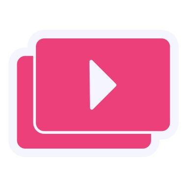 video player icon for your project. Play List