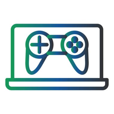 Akıcı Vektör Şekil Simgesi Tasarımı 