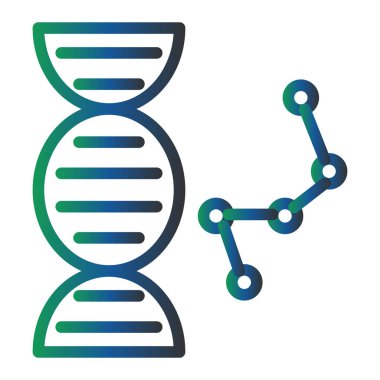 Genetic Engineering. web icon simple design