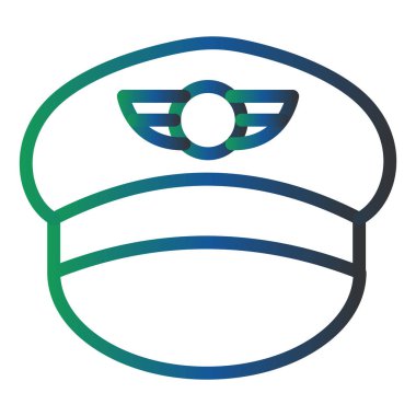 vector illustration of Pilot 