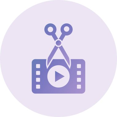simple icon of Video Editing app